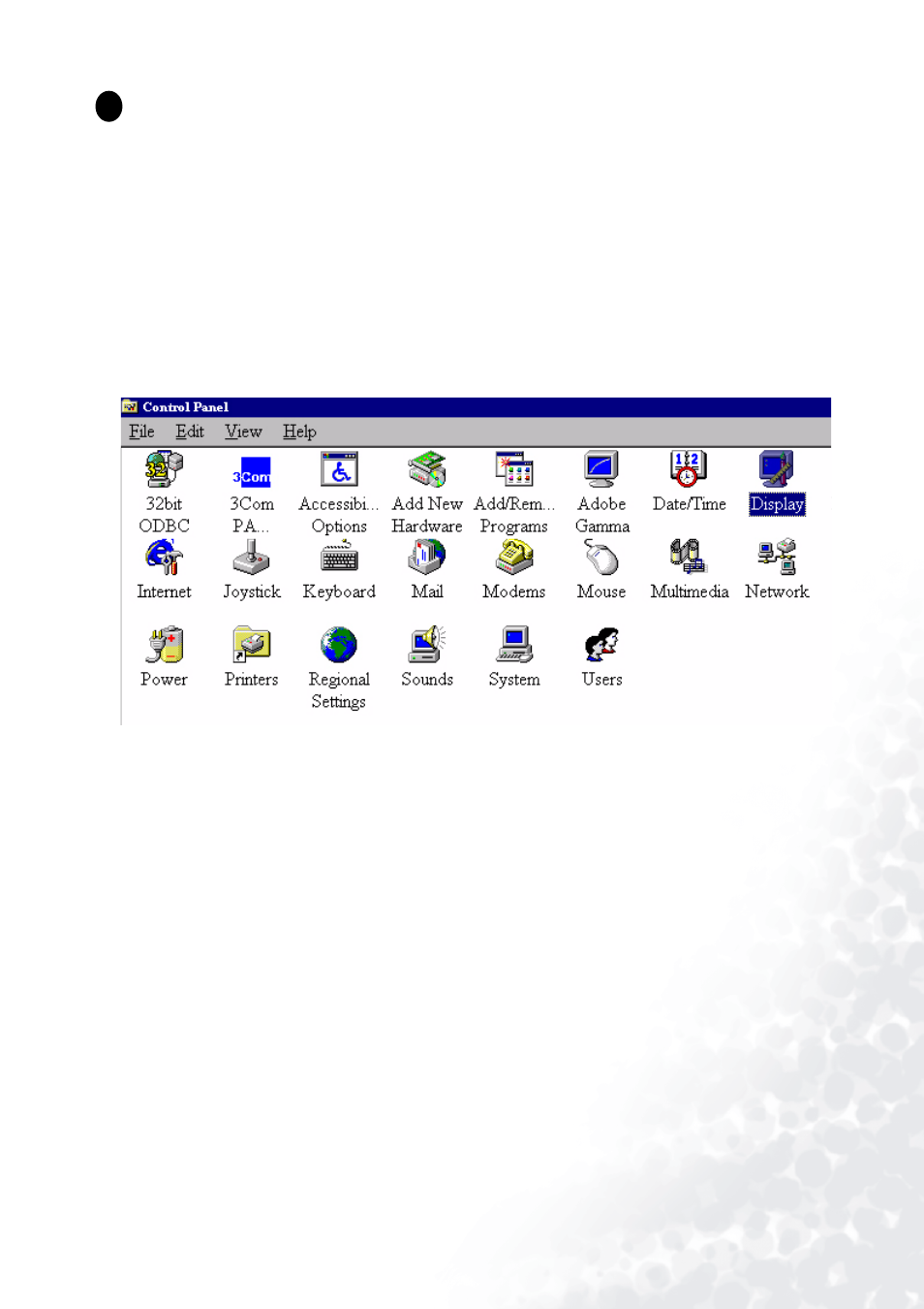 background image
