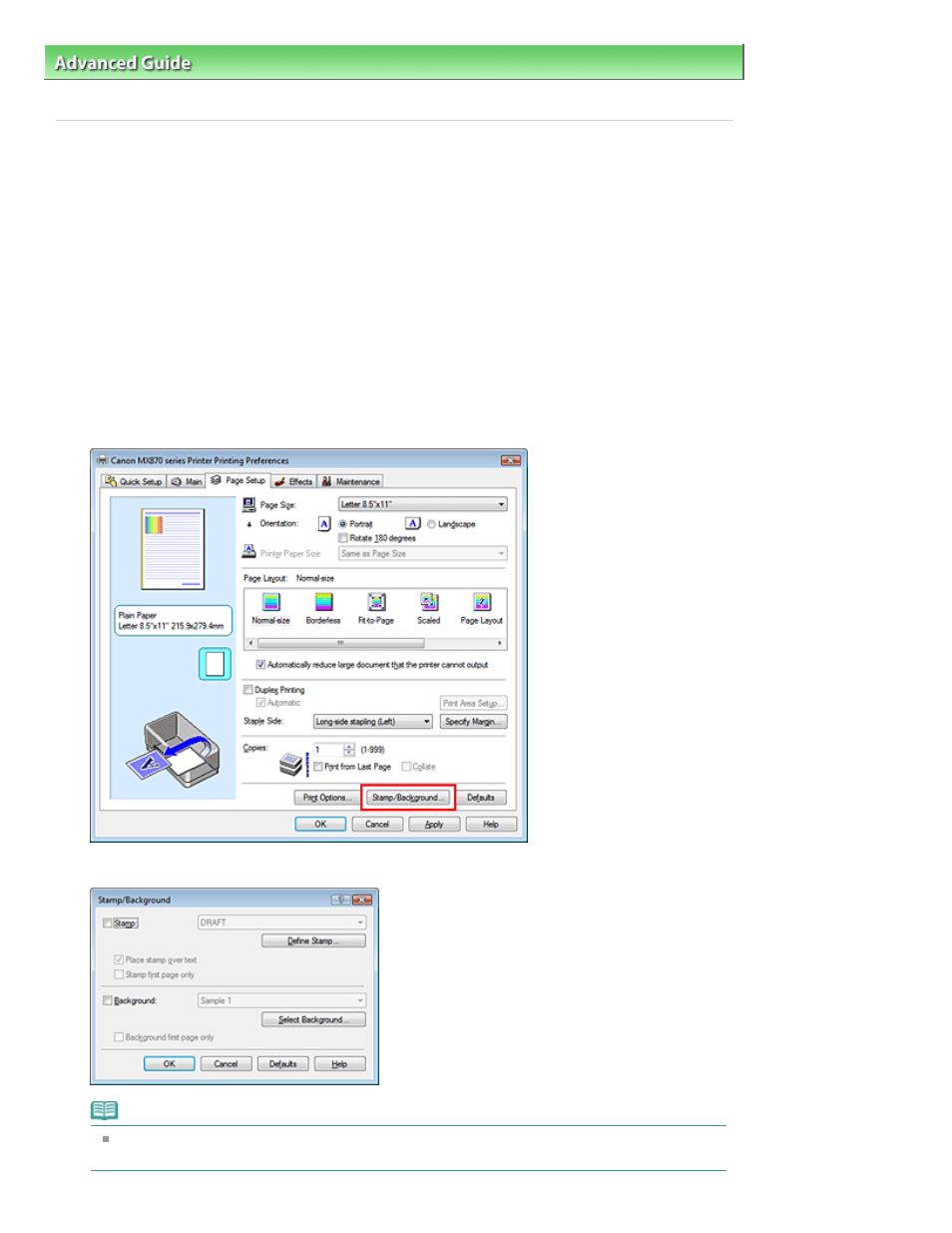 background image