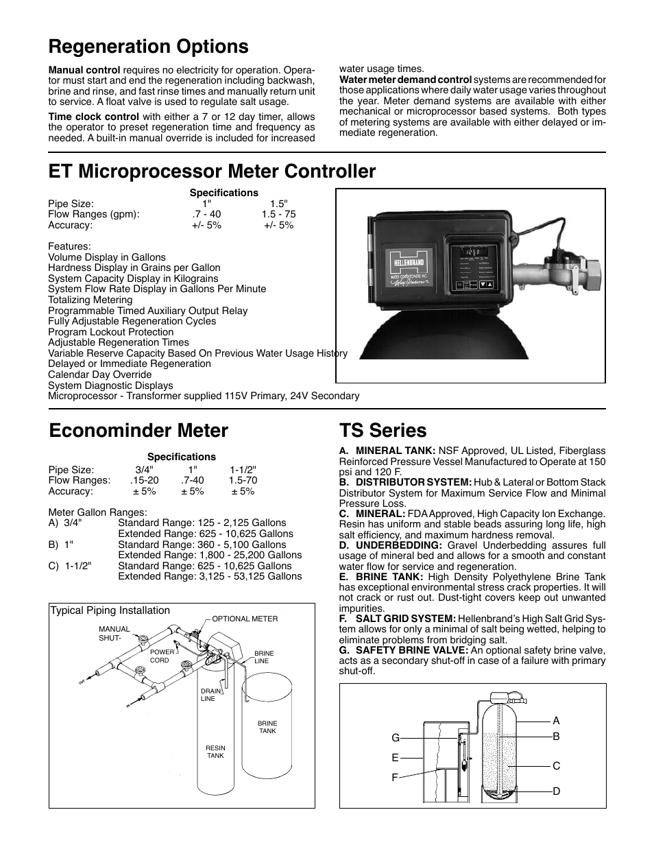 Econominder meter, Ts series | Hellenbrand TS Series User Manual | Page 3 / 4