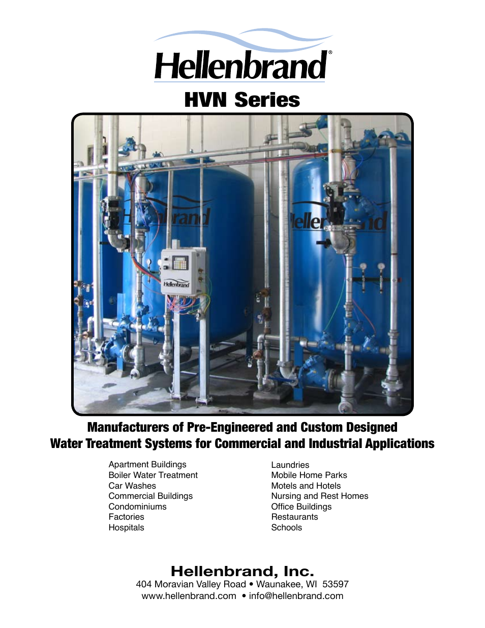 Hellenbrand HVN Series User Manual | 4 pages