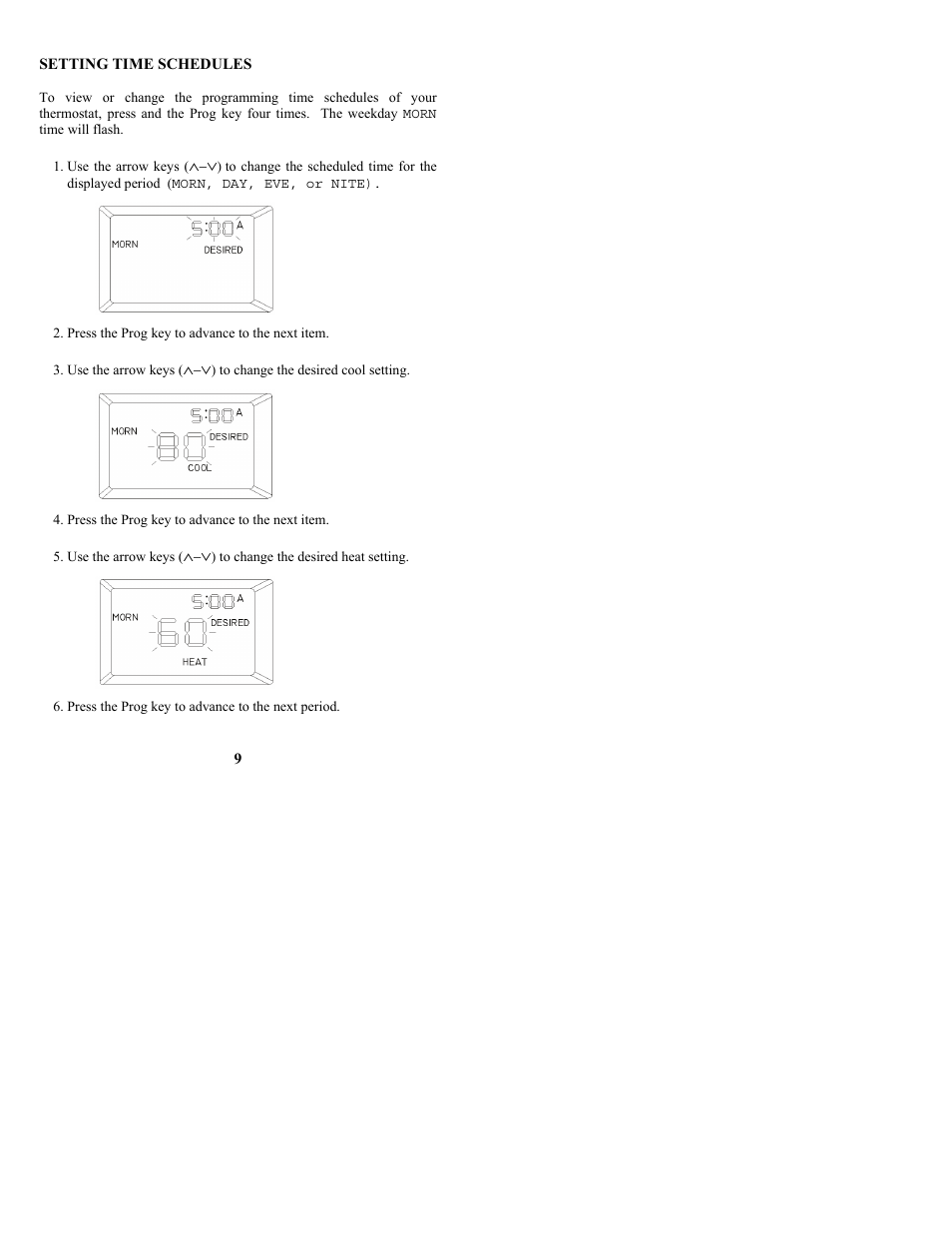 Home Automation OMNISTAT RC-80B User Manual | Page 13 / 20