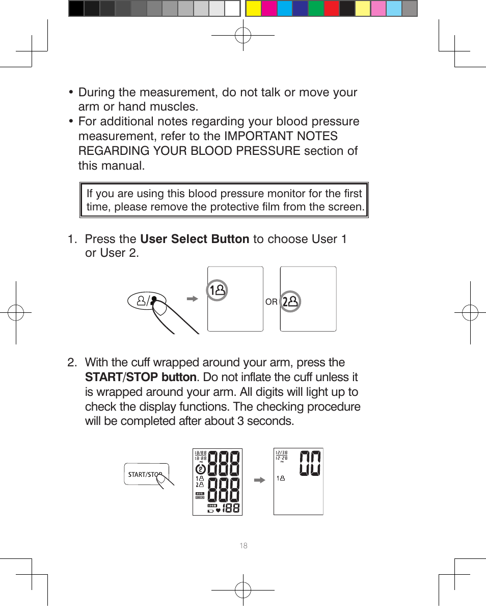 HoMedics Automatic Blood Pressure Monitor BPA-110 User Manual | Page 19 / 60