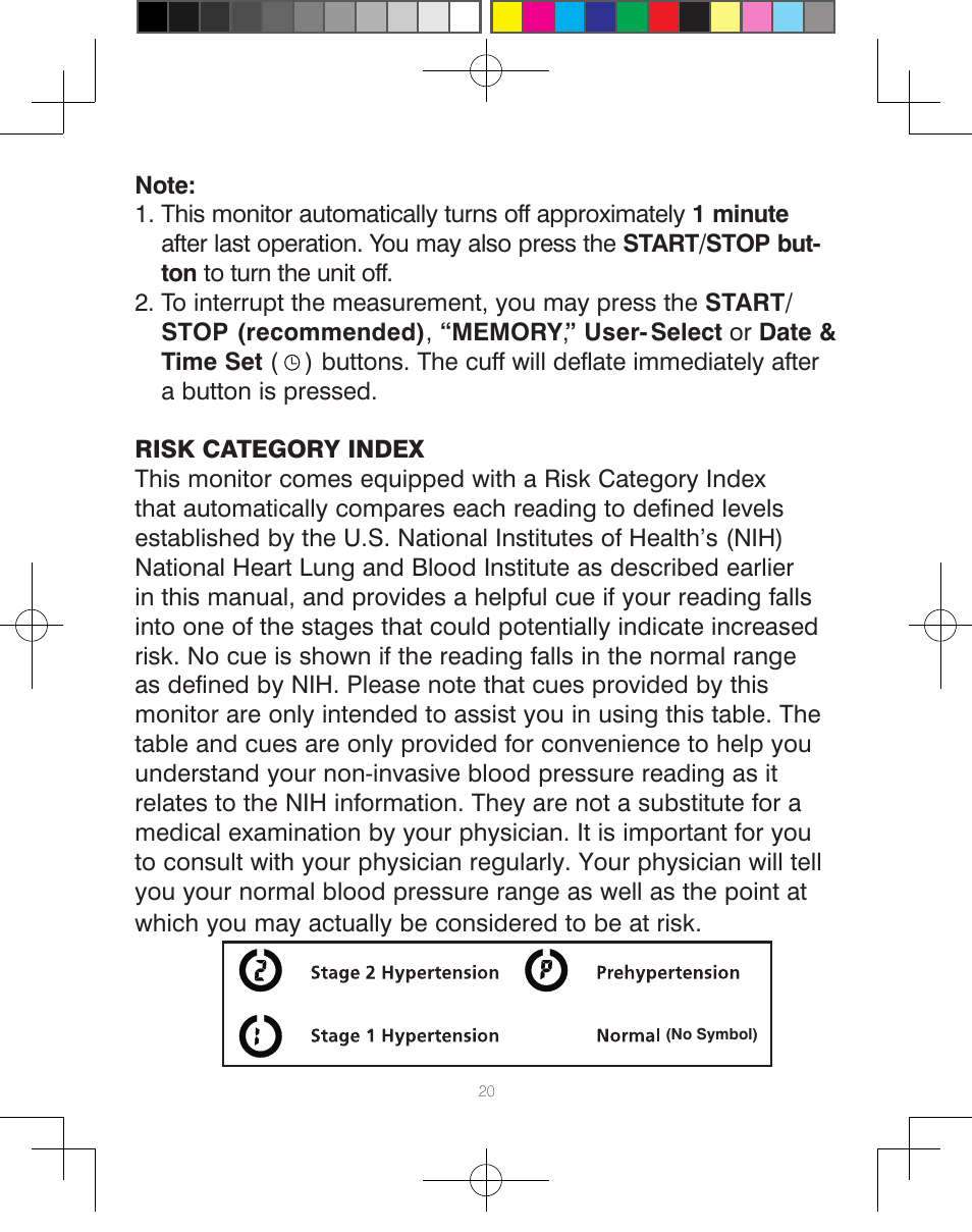 HoMedics Automatic Blood Pressure Monitor BPA-110 User Manual | Page 21 / 60