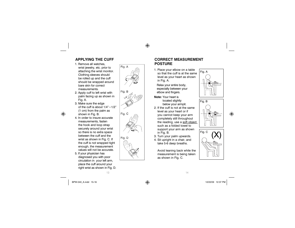 HoMedics Automatic Wrist Blood Pressure Monitor BPW-040 User Manual | Page 8 / 30