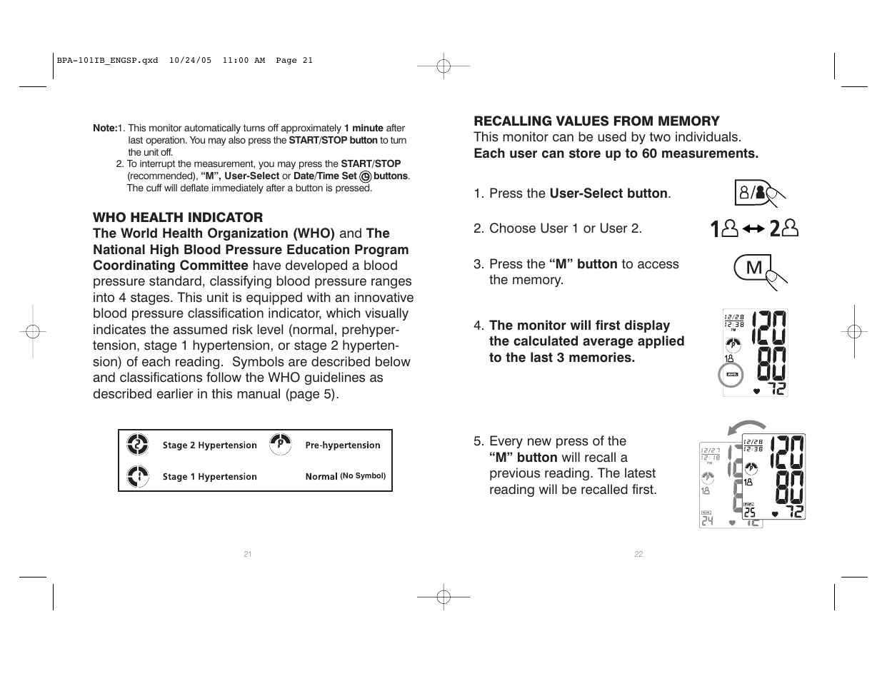 HoMedics BPA-101 User Manual | Page 12 / 32