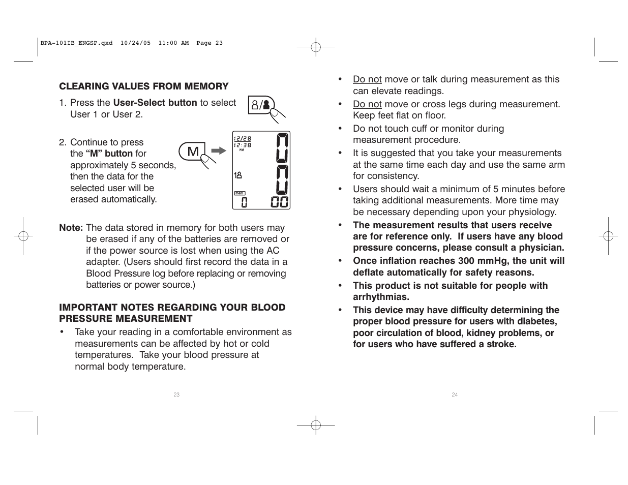 HoMedics BPA-101 User Manual | Page 13 / 32