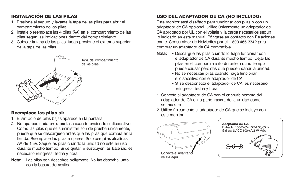 HoMedics IB-BPA060A User Manual | Page 22 / 30