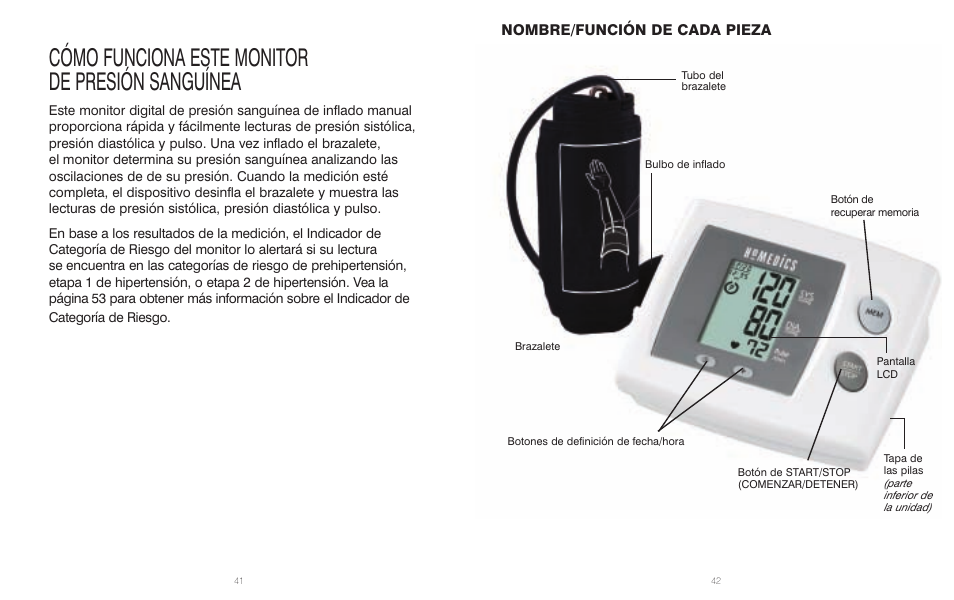 Cómo funciona este monitor de presión sanguínea | HoMedics BPS-060 User Manual | Page 22 / 32