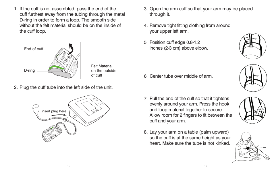 Insert plug here | HoMedics BPS-060 User Manual | Page 9 / 32