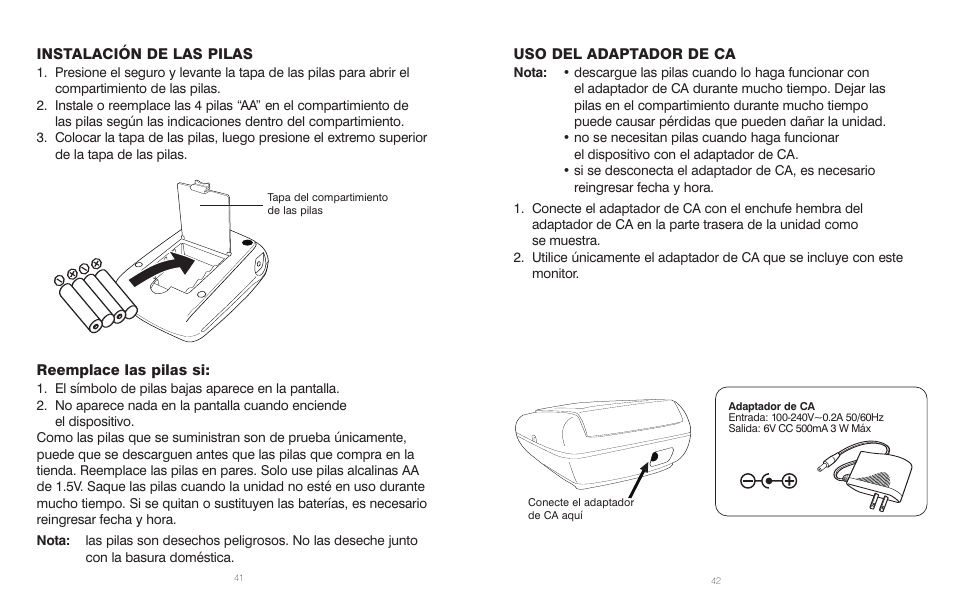 HoMedics BPA-110 User Manual | Page 22 / 30