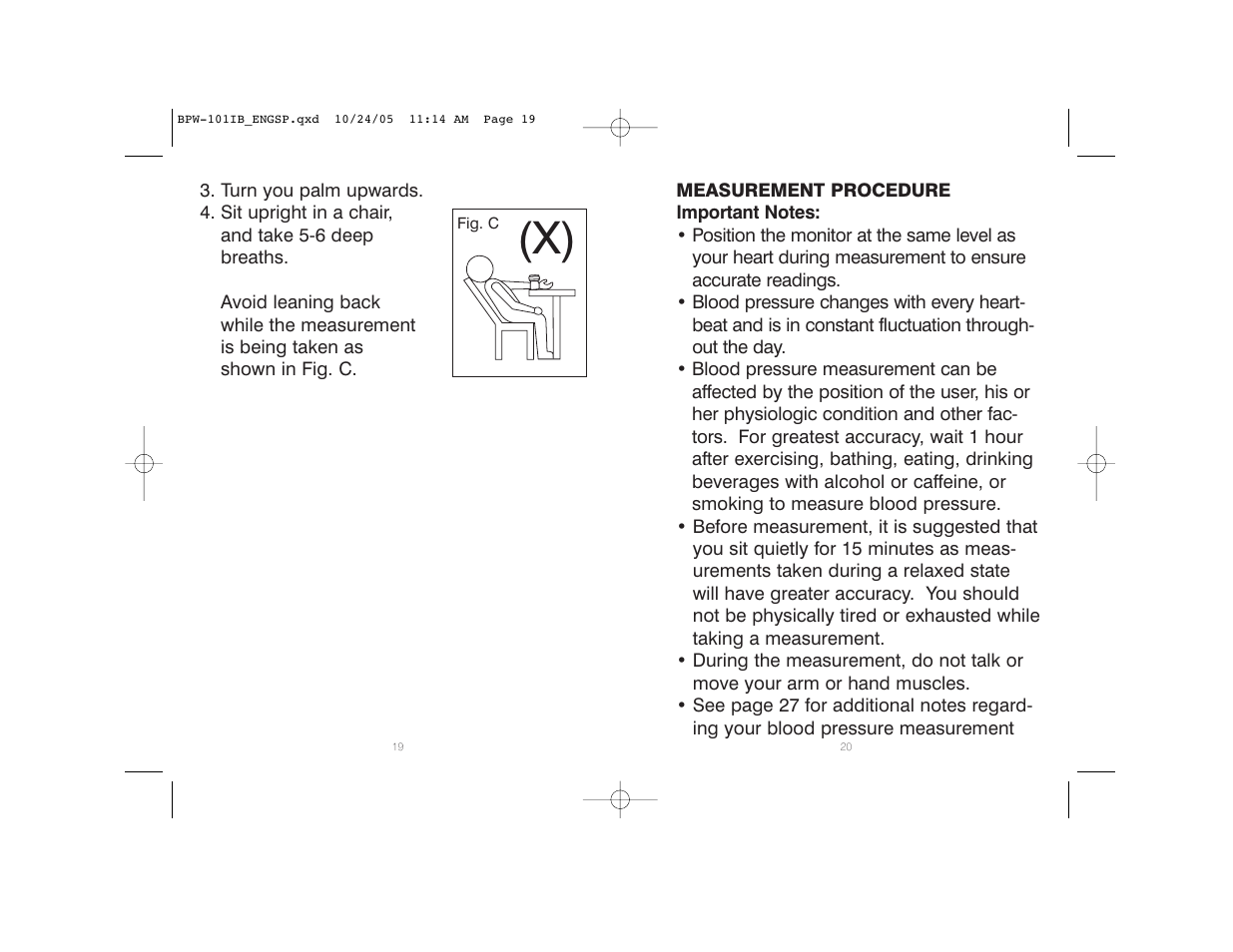 HoMedics BPW-101 User Manual | Page 11 / 38