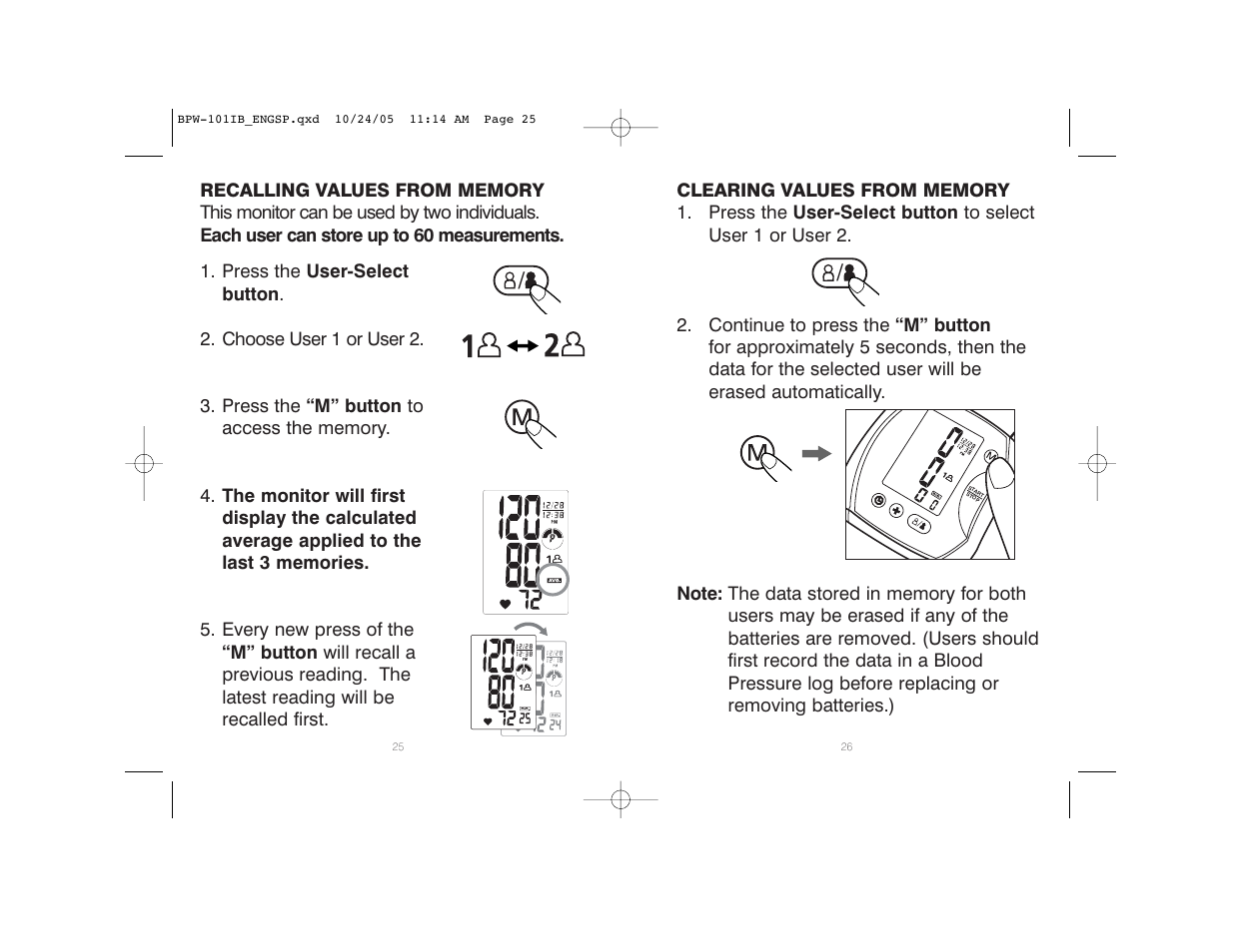 HoMedics BPW-101 User Manual | Page 14 / 38