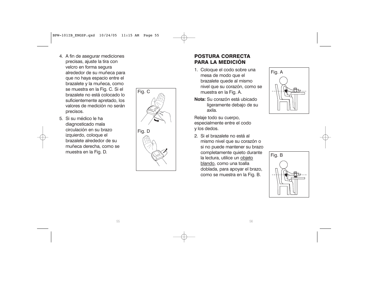 HoMedics BPW-101 User Manual | Page 29 / 38