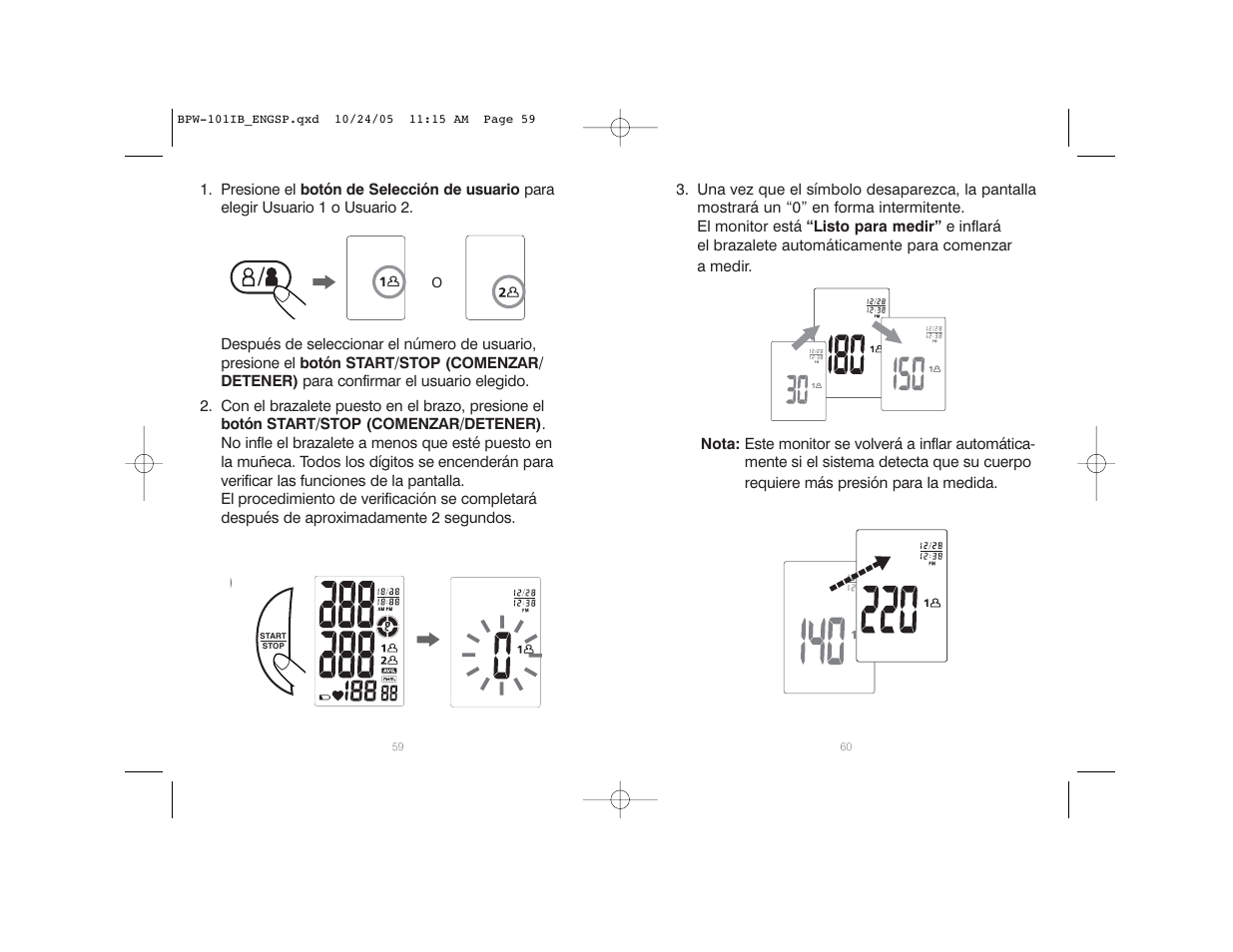 HoMedics BPW-101 User Manual | Page 31 / 38