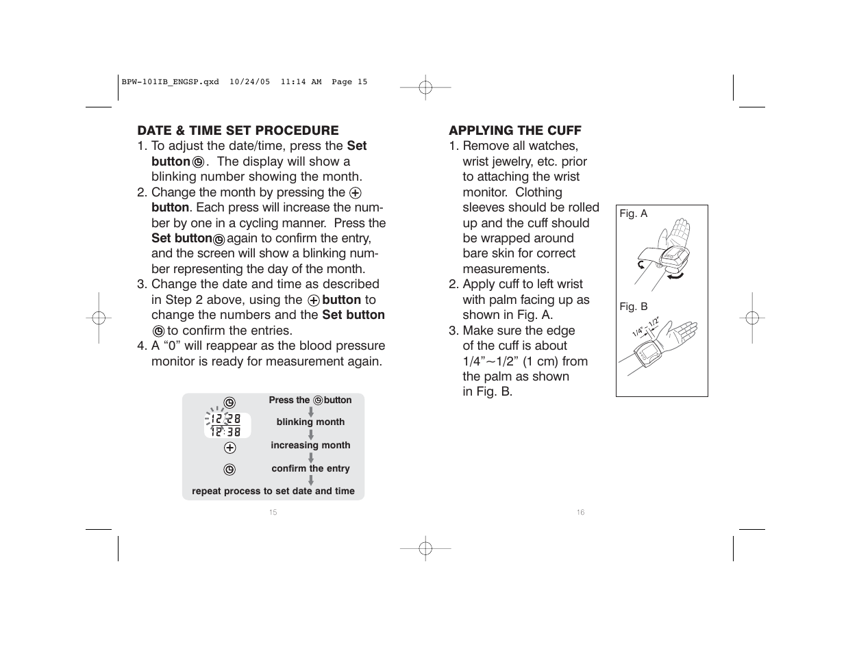 HoMedics BPW-101 User Manual | Page 9 / 38