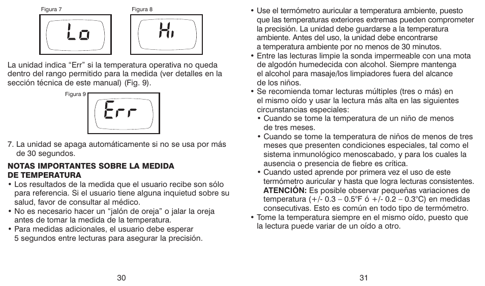 HoMedics TE-100 User Manual | Page 16 / 18