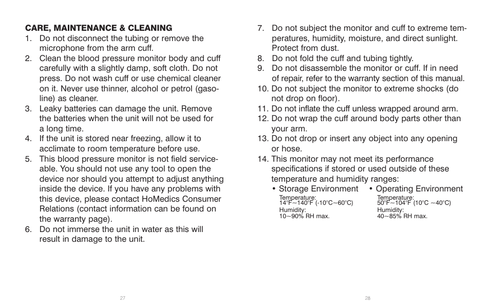 HoMedics BPA-300 User Manual | Page 15 / 34