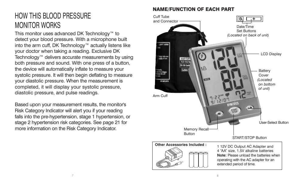 How this blood pressure monitor works | HoMedics BPA-300 User Manual | Page 5 / 34