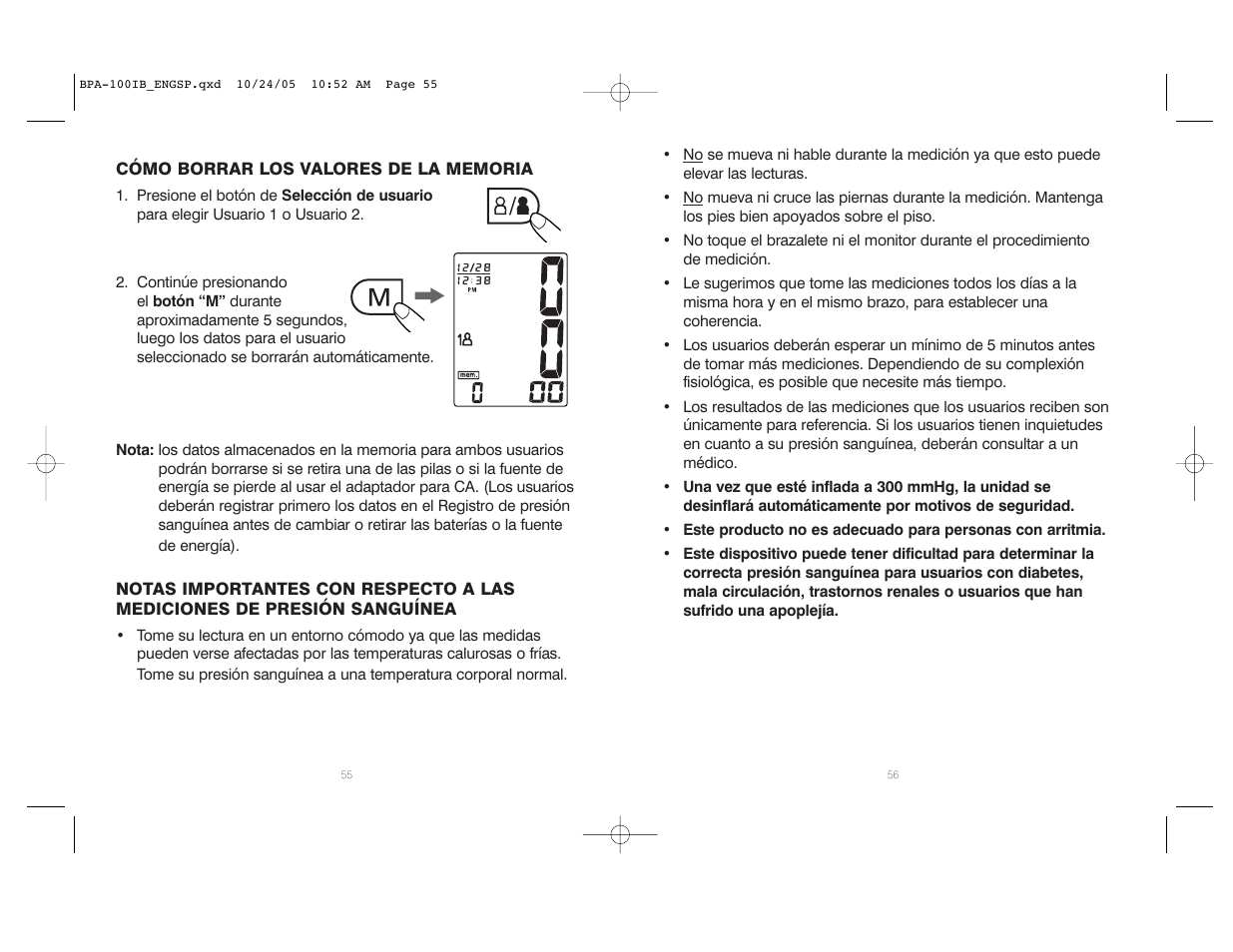HoMedics BPA-100 User Manual | Page 29 / 32