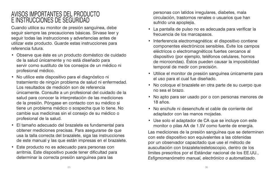 HoMedics Automatic Blood Pressure Monitor BPA-201 User Manual | Page 19 / 33