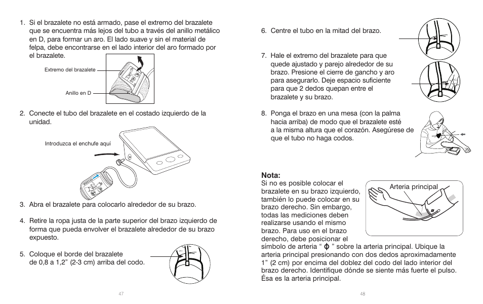 Nota | HoMedics Automatic Blood Pressure Monitor BPA-201 User Manual | Page 25 / 33