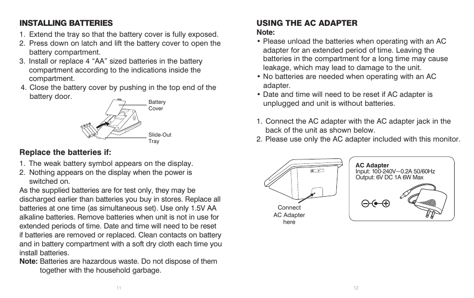 HoMedics Automatic Blood Pressure Monitor BPA-201 User Manual | Page 7 / 33