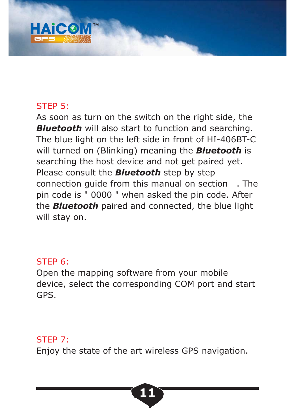 Haicom HI-406BT-C User Manual | Page 12 / 32