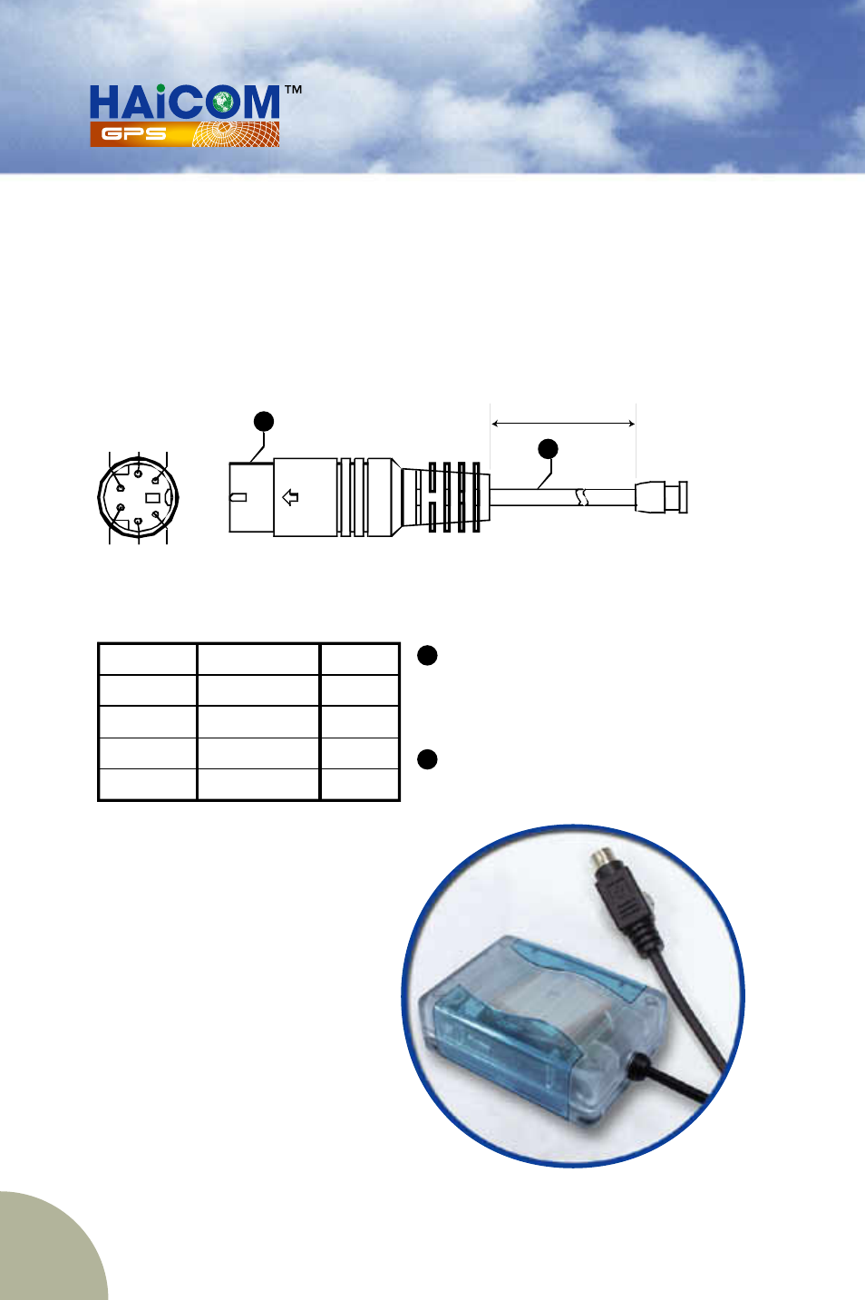 Hi-203e gps receiver | Haicom HI-203E User Manual | Page 5 / 31