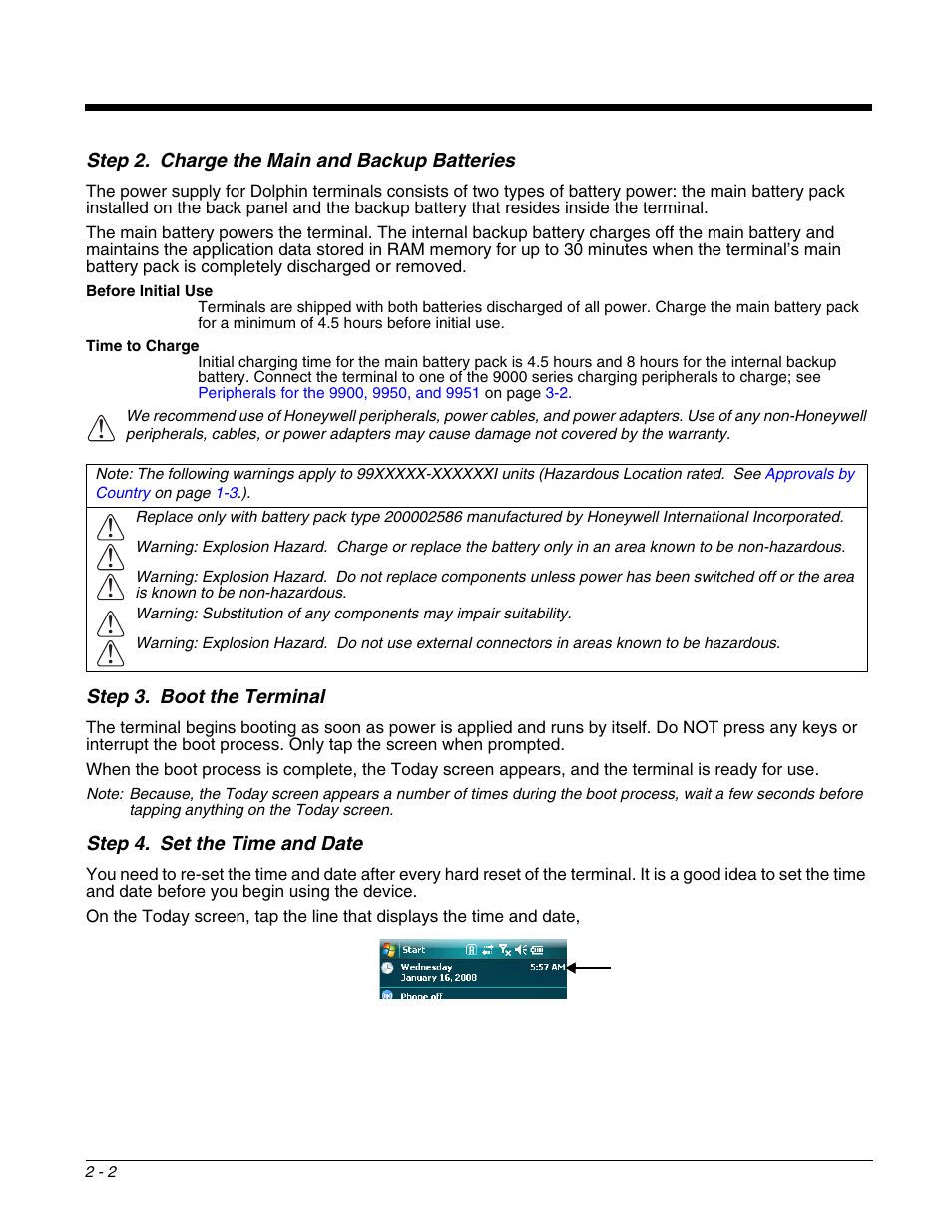 Honeywell DOLPHIN 9951 User Manual | Page 16 / 154