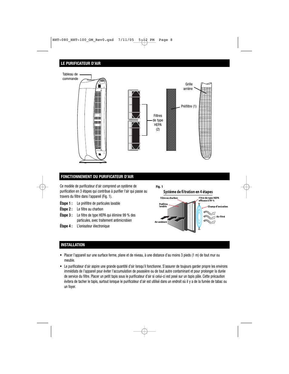 Honeywell HHT-100 User Manual | Page 8 / 20
