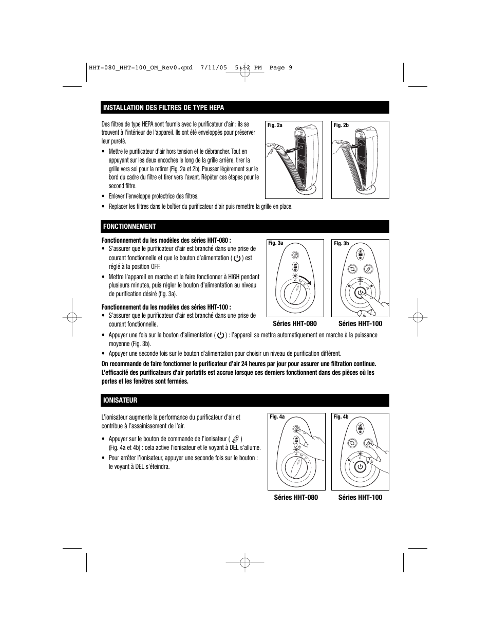 Honeywell HHT-100 User Manual | Page 9 / 20