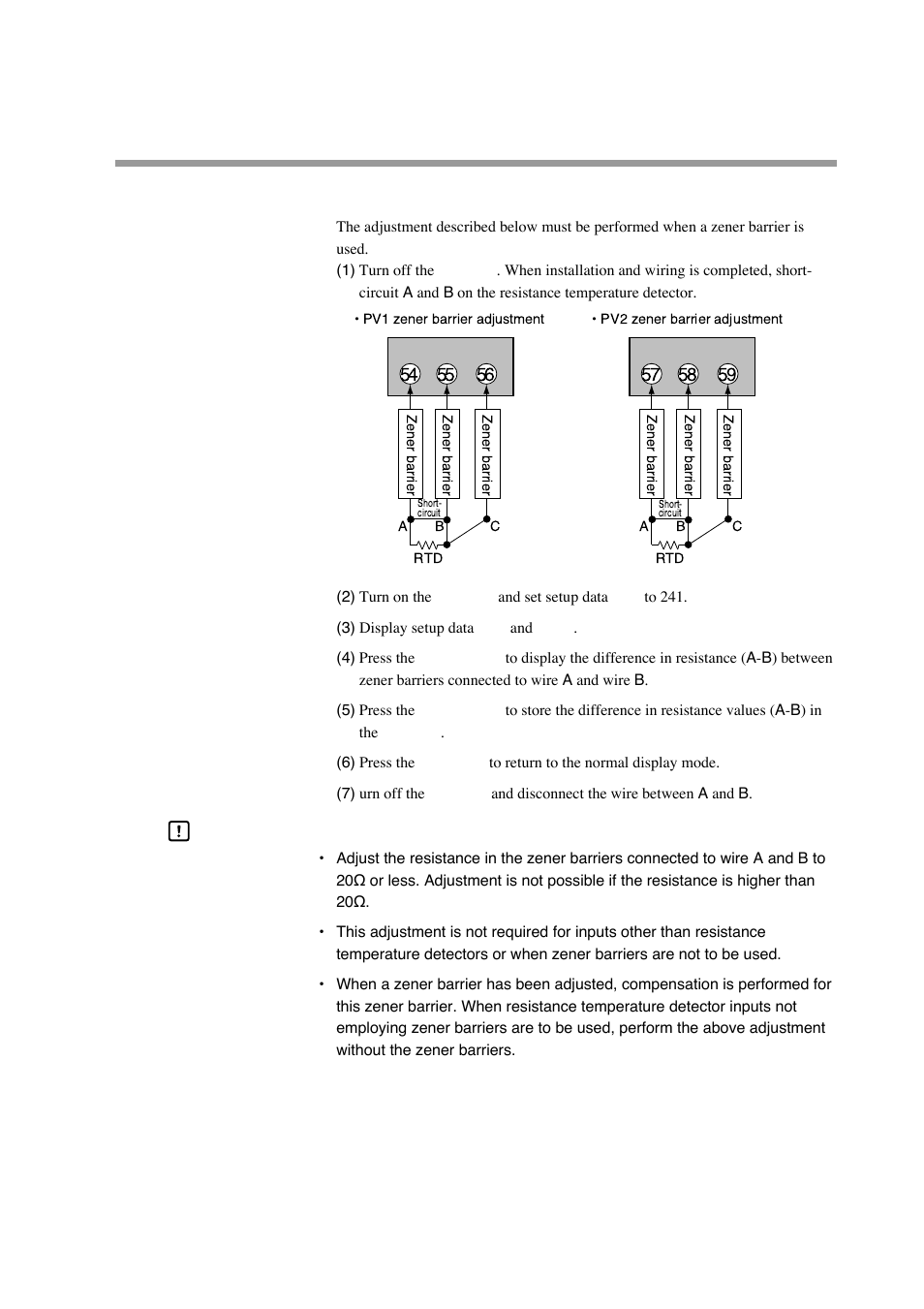 Handing precautions | Honeywell DCP552 Mark II User Manual | Page 134 / 247