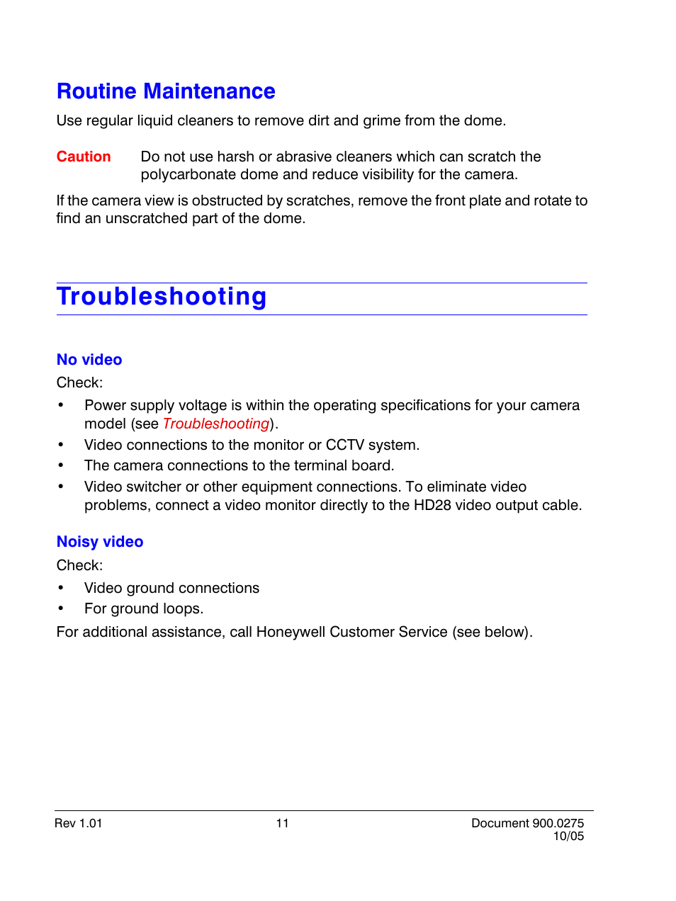 Routine maintenance, Troubleshooting | Honeywell HD28D4HR6 User Manual | Page 16 / 20