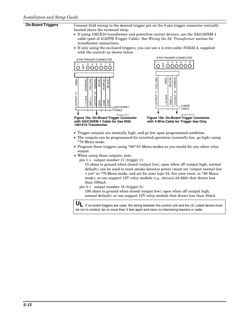 Installation and setup guide 2-12 | Honeywell VISTA-20P User Manual | Page 18 / 80