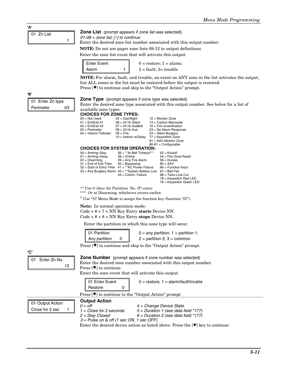 Honeywell VISTA-20P User Manual | Page 47 / 80