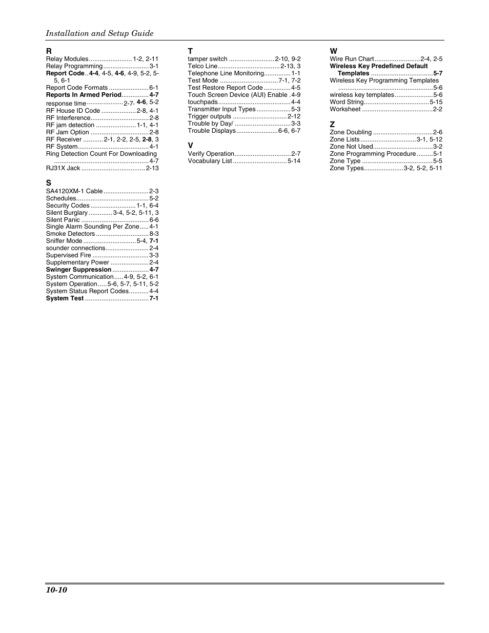 Honeywell VISTA-20P User Manual | Page 78 / 80