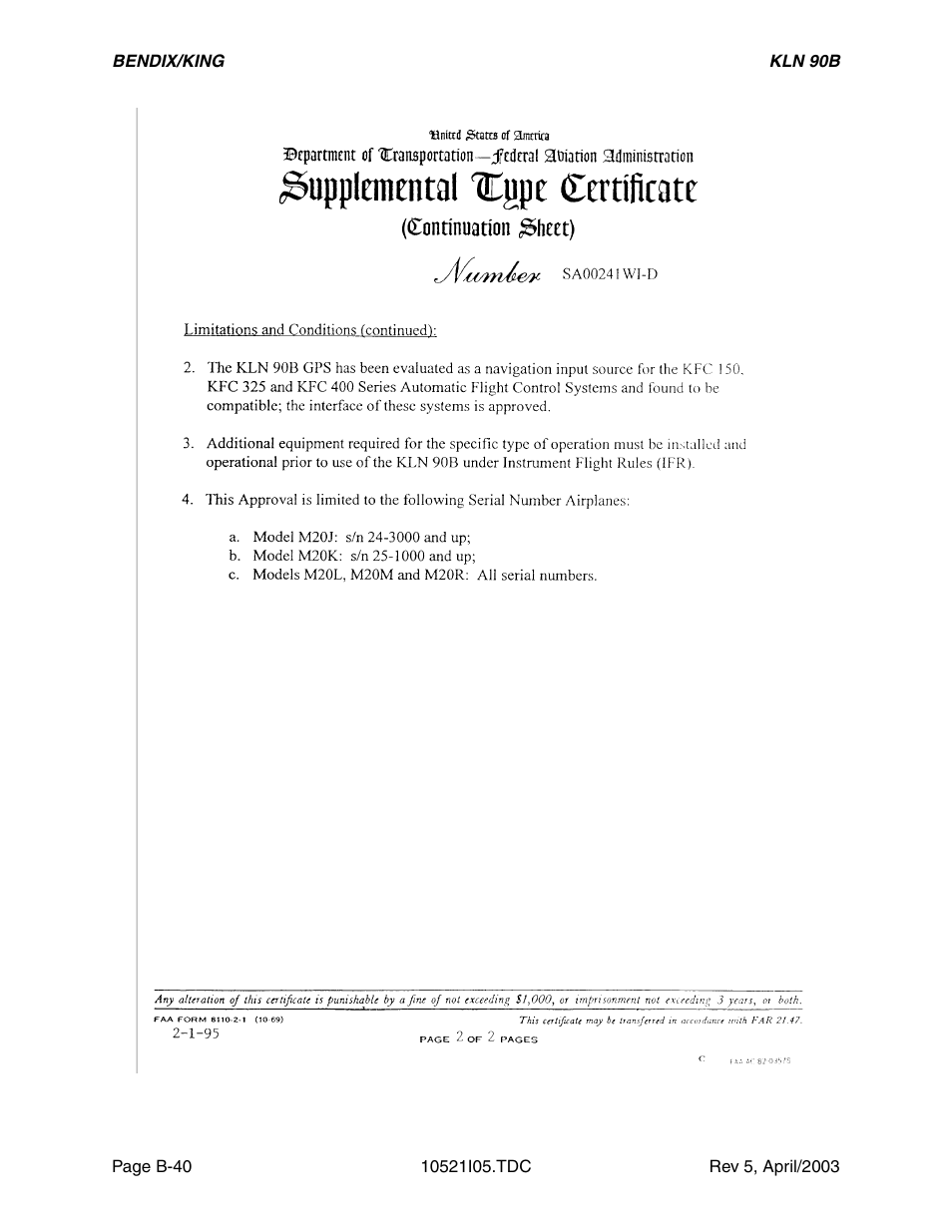 Honeywell BEDIX/KING GPS RNAV User Manual | Page 132 / 152