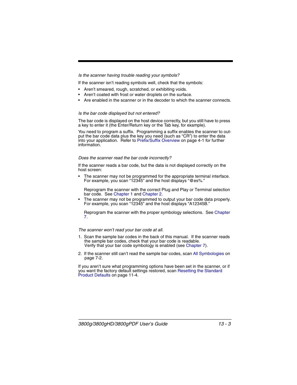 Honeywell 3800gPDF User Manual | Page 141 / 156