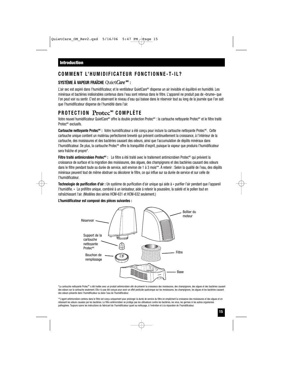 Honeywell HCM-635 User Manual | Page 15 / 36