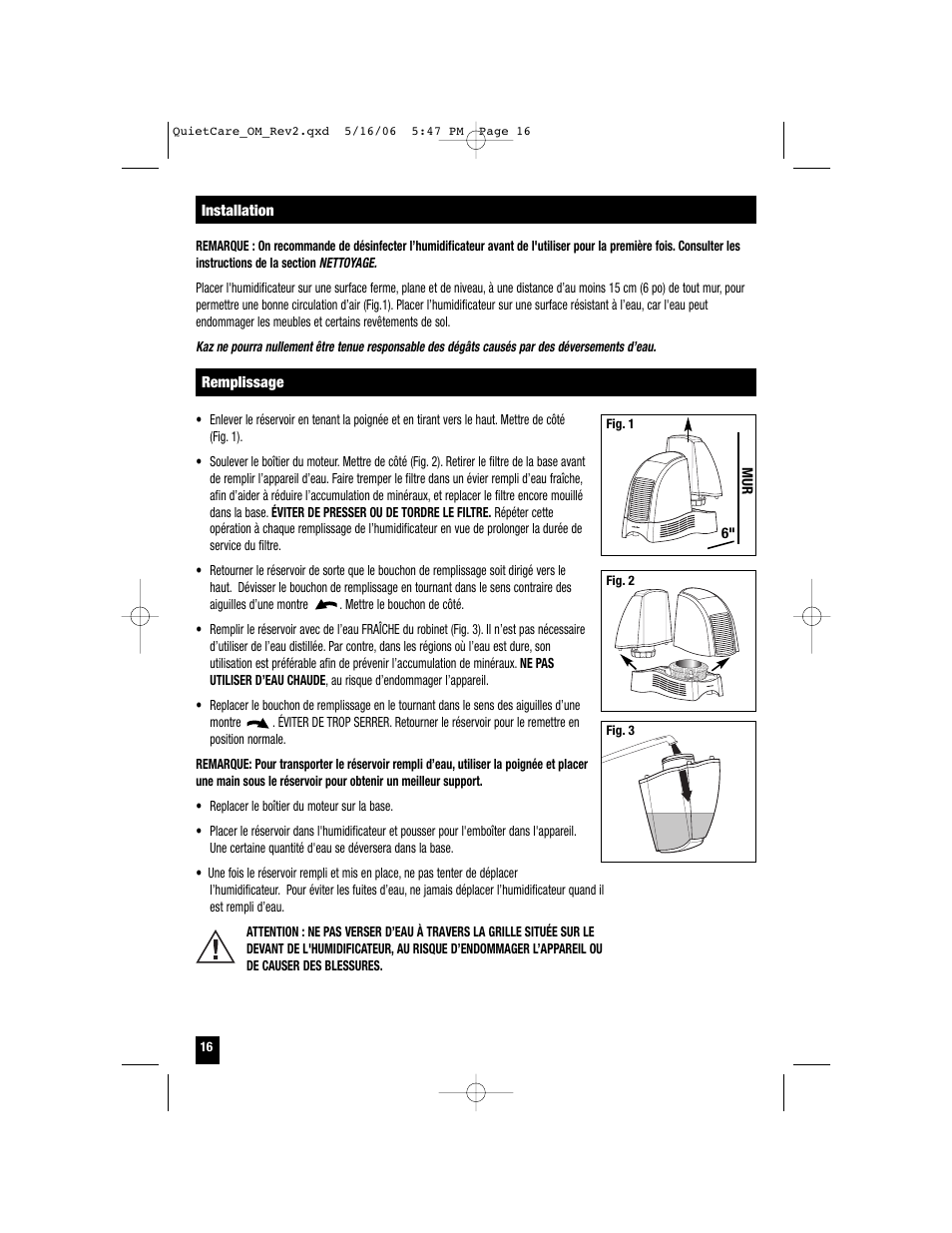 Honeywell HCM-635 User Manual | Page 16 / 36