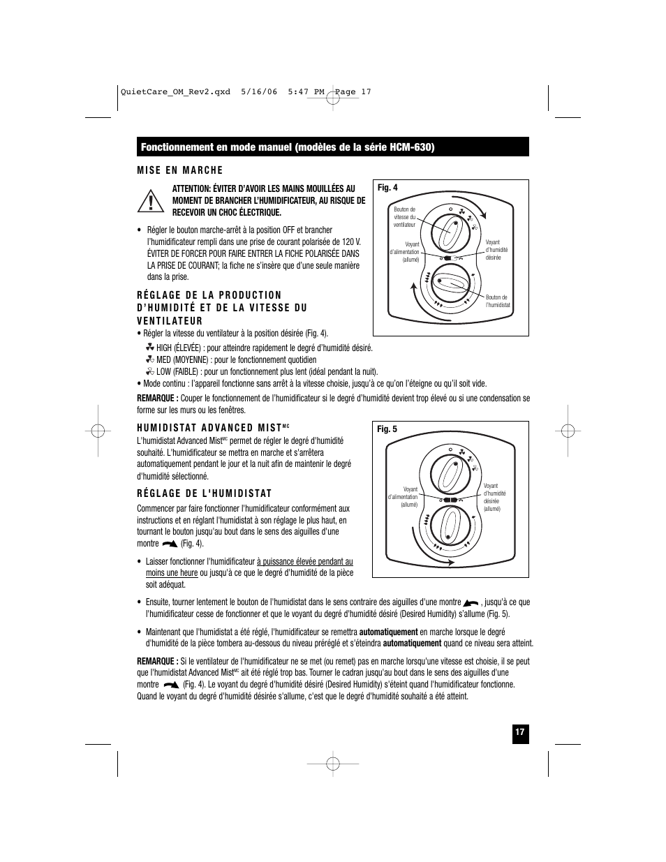Honeywell HCM-635 User Manual | Page 17 / 36