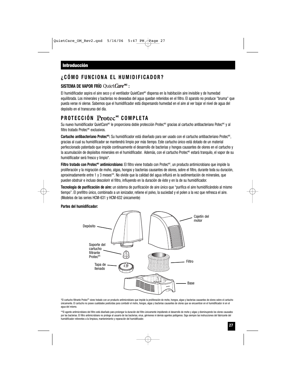 Honeywell HCM-635 User Manual | Page 27 / 36