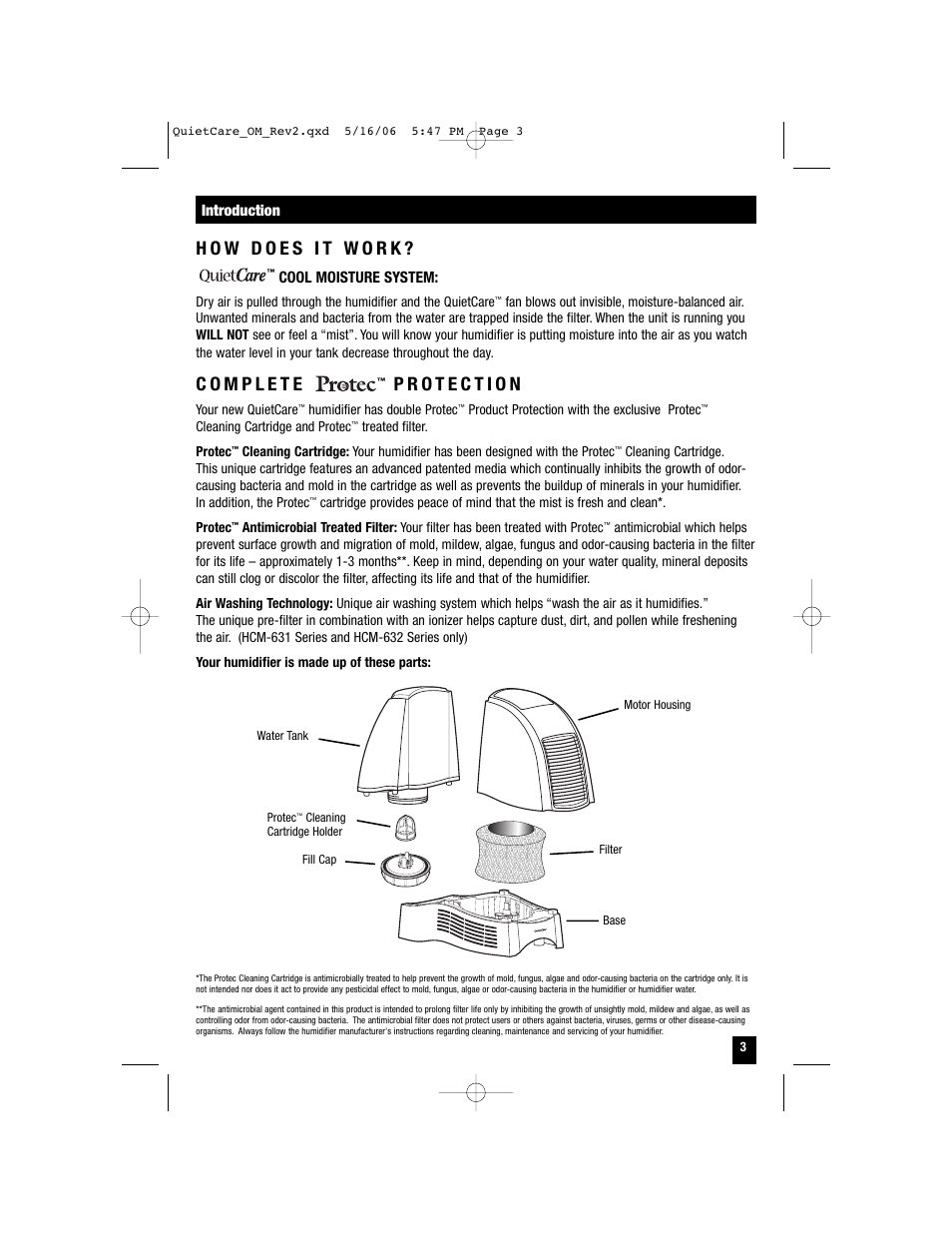 Honeywell HCM-635 User Manual | Page 3 / 36