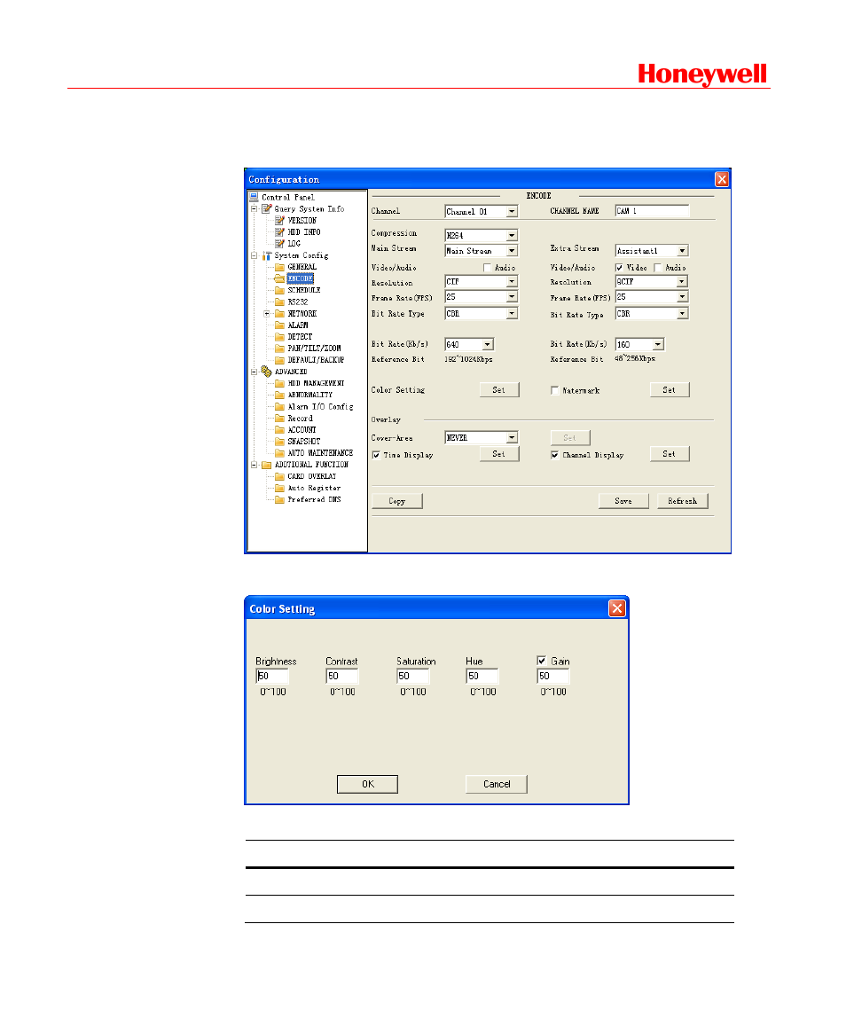 Honeywell | Honeywell HD-DVR-1016 User Manual | Page 135 / 182