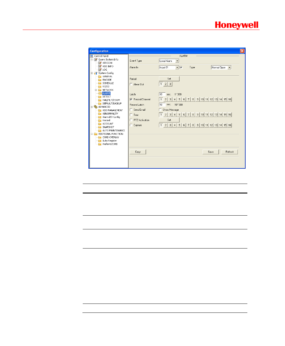Honeywell | Honeywell HD-DVR-1016 User Manual | Page 147 / 182