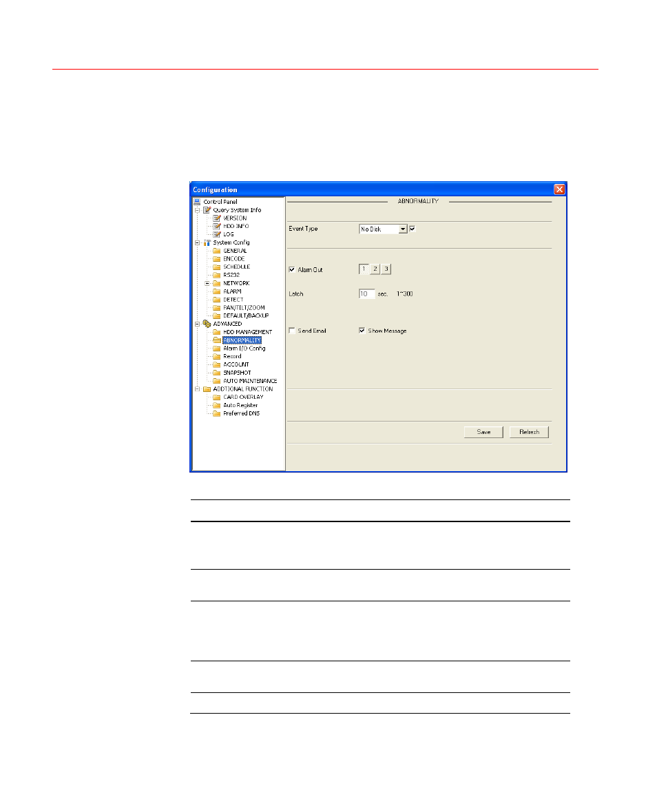 Abnormity, Web client operation | Honeywell HD-DVR-1016 User Manual | Page 160 / 182