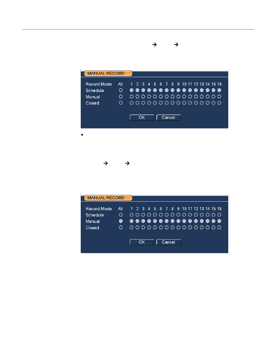Stop all channel recording, Figure 4-7, Overview of navigation and controls | Honeywell HD-DVR-1016 User Manual | Page 44 / 182