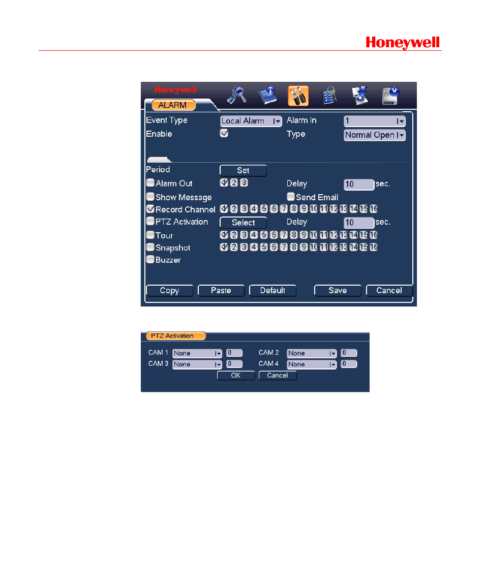 Figure 4-22, Honeywell | Honeywell HD-DVR-1016 User Manual | Page 63 / 182