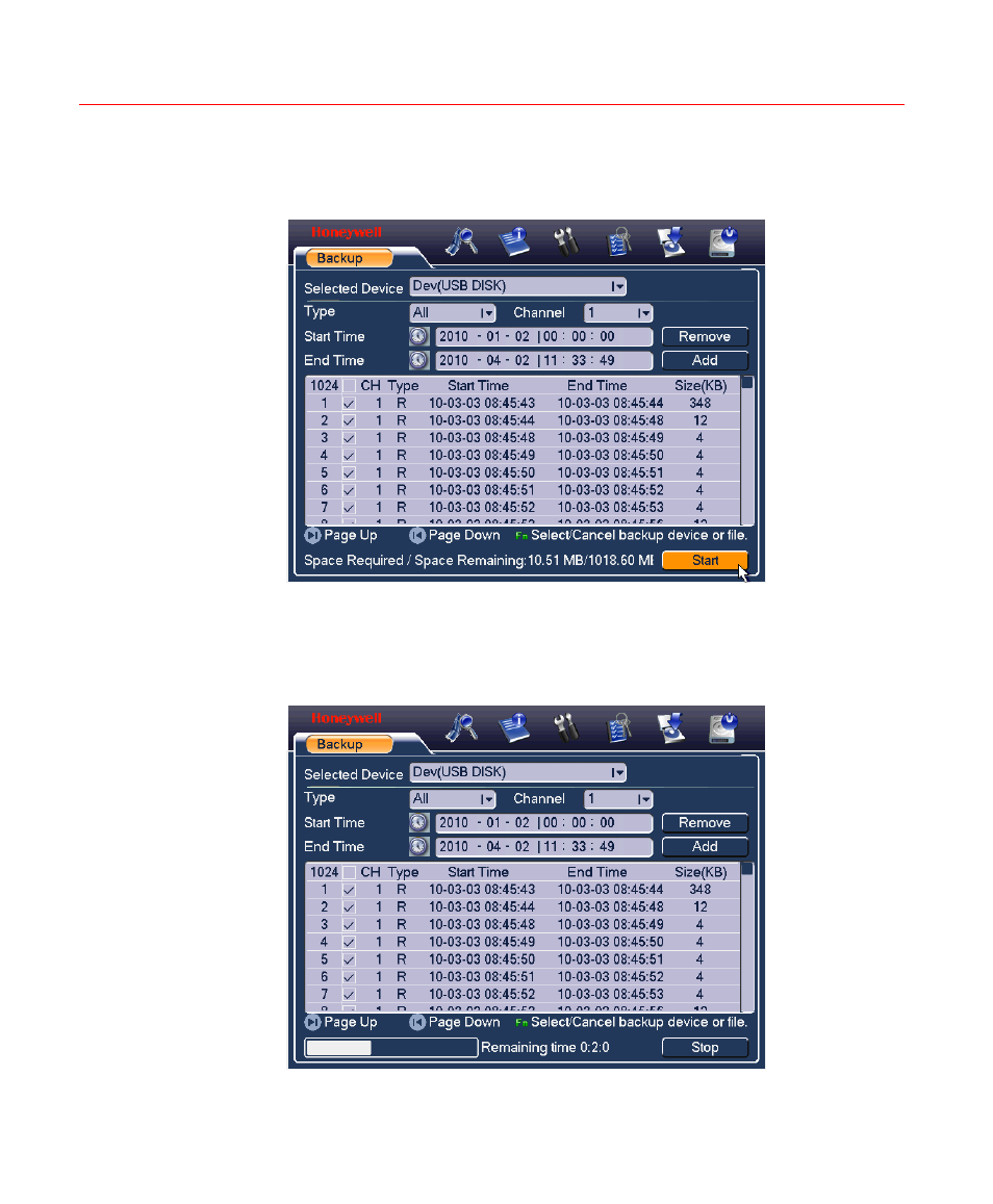 Figure 4-27, Figure, Overview of navigation and controls | Honeywell HD-DVR-1016 User Manual | Page 66 / 182
