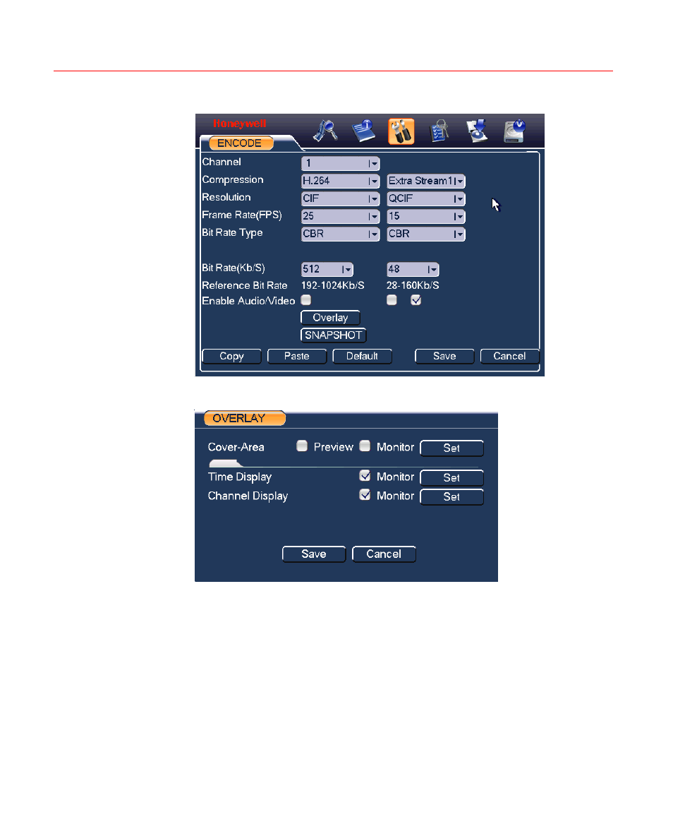 Schedule, Rs232, Figure | Understanding of menu operations and controls | Honeywell HD-DVR-1016 User Manual | Page 82 / 182